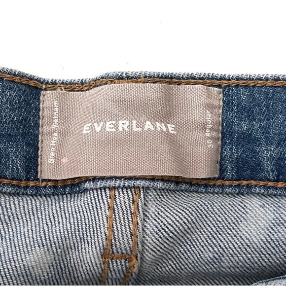 EVERLANE Jeans Size 30 Bleached Hearts design - Picture 3 of 8
